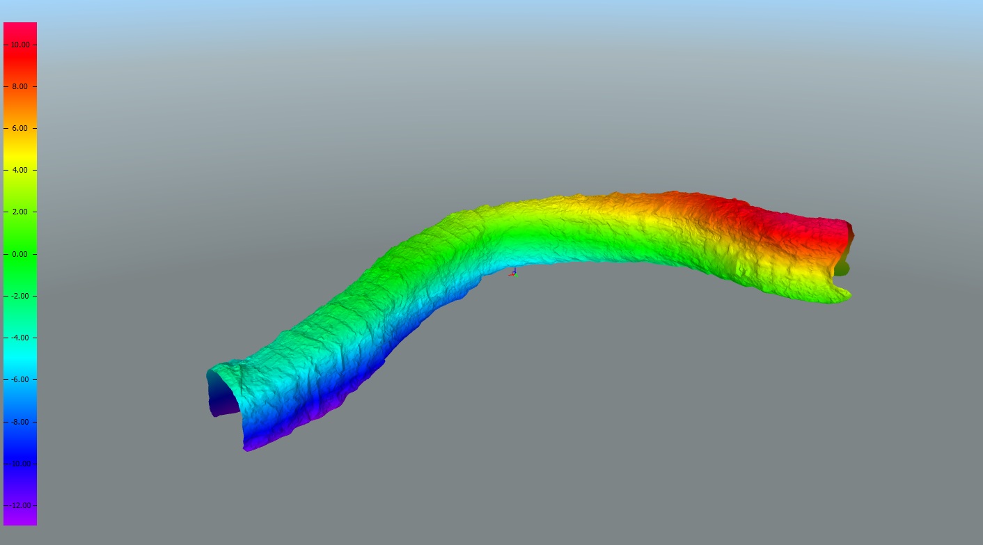 Digitálny model terénu - Brestov